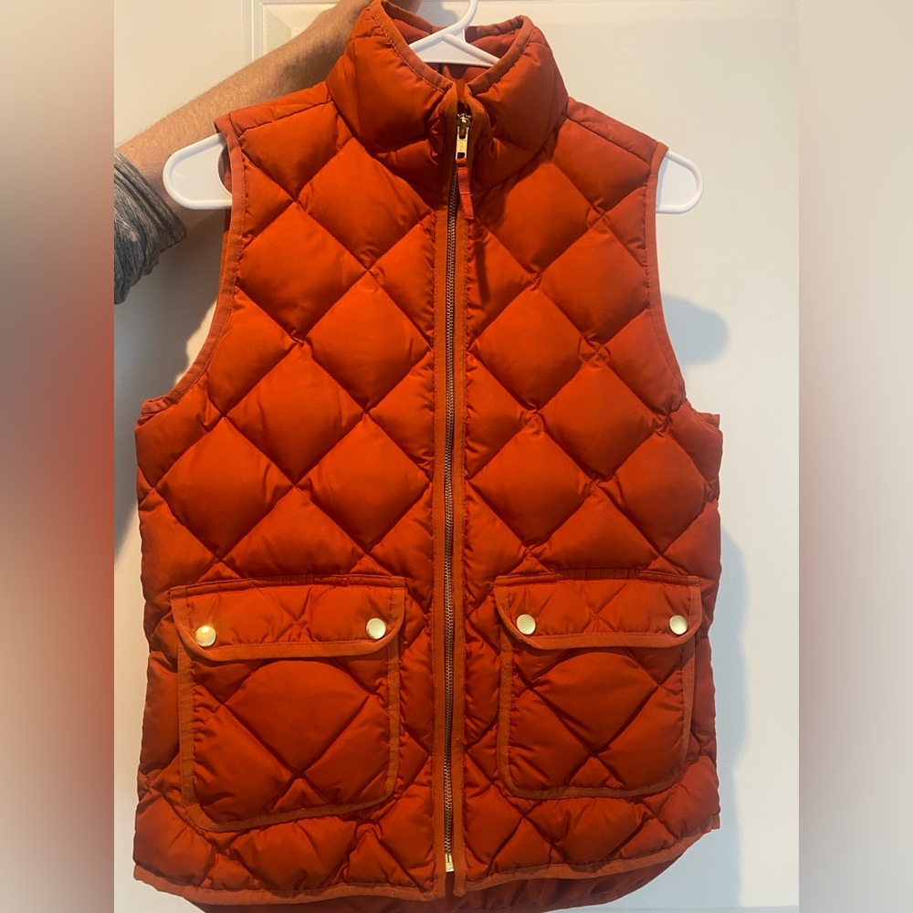 J. Crew Vest (Burnt Orange)